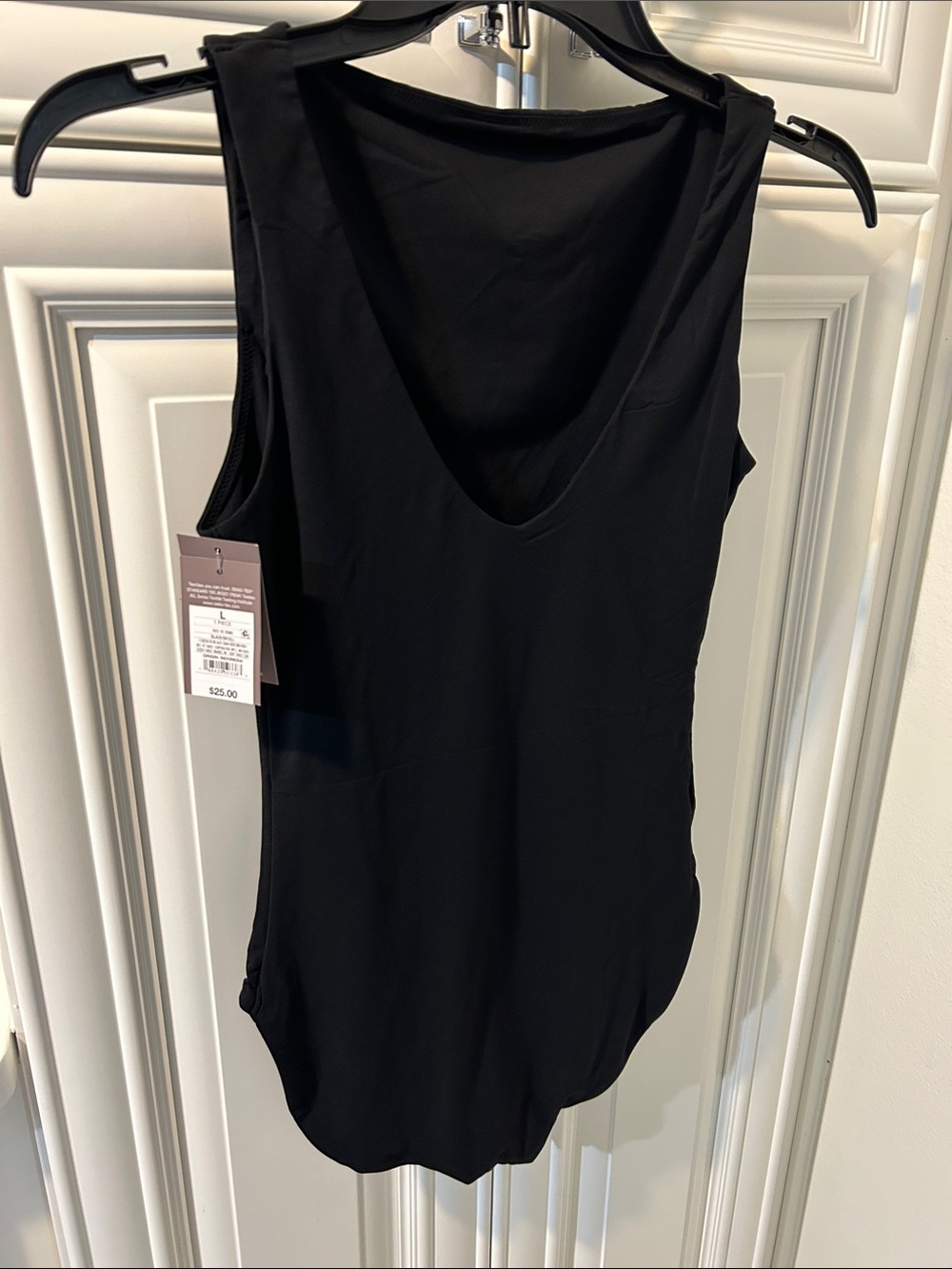 Auden Black Scoop Neck Tank Top